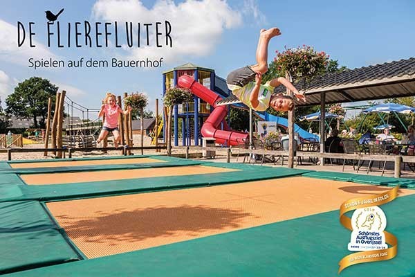 Kinderbauernhof Freiluft und Indoorspielplatz De Flierefluiter